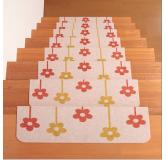 SANKO 防滑楼梯地毯 花型 15枚入
