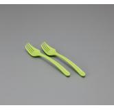 塑料叉子(2个装绿色)