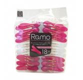 Ramo 夹子18P 粉色/白色