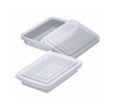 SANADA 米饭保鲜盒2个装（透明）250g 原产地：日本