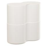ISETO 卷筒纸纸盒 2段（白色）原产地：日本