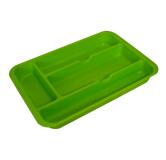 INOMATA 餐具整理盒（绿色）