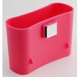 带磁石软塑料收纳盒（红色）