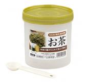 （废番）SANADA 茶叶保鲜盒（黄色盖） 透明 900ml 原产地：日本（替代品4973430023689）