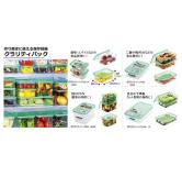 SANADA 塑料便当盒 绿色 原产地：日本