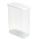 INOMATA 白色日本食物储藏盒4L塑料收纳盒 原产地：日本
