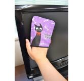 SOWA 紫色猫油膜清洁手套 紫色 原产地：日本