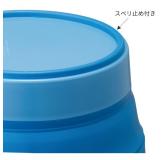 ISETO 带盖折叠桶 蓝色 原产地：日本
