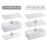 ISETO 日本纸巾收纳，2WAYS 付吸磁铁面 双面取纸	 原产地：日本