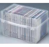 IZUMI CD收纳盒 约21枚 透明 原产地：日本
