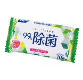 SP.SOURCE 日本进口 消毒湿纸巾10张 绿色