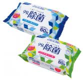 SP.SOURCE 日本进口 消毒湿纸巾60张 蓝色