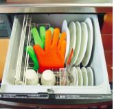 Arnest 日本进口 中国产新款五指烹饪手套 绿色