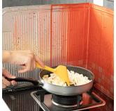 ★☆Toyal  两面延伸型厨房档油板  橙色格子（找客服整箱下单，当天发货）