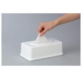 INOMATA 纸巾盒 白色 原产地：日本