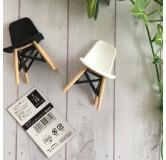 YAMADA 迷你 时尚MINI椅子 支架 黑/白混色 原产地：日本
